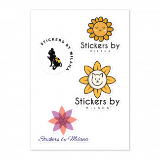 Stickers by Milana: Branded Collection Volume 1